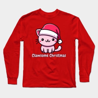 Merry Catmas Long Sleeve T-Shirt